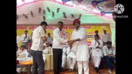 लाडनूं: लाडनूं विधायक मुकेश भाकर पाली जिले के दौरे पर, मंदिर के प्राण प्रतिष्ठा समारोह में हुए शामिल