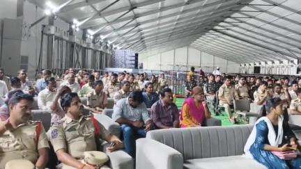 అసిఫాబాద్: కేంద్ర రవాణా శాఖ మంత్రి నితిన్ గడ్కరి పర్యటనకు పటిష్టమైన పోలీస్ బందోబస్తు ఏర్పాటు: జిల్లా ఎస్పీ శ్రీనివాస్ రావు