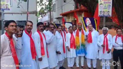 विदिशा नगर: रविवार शाम 6 बजे बालाजी मंदिर से कायस्थ समाज ने भगवान चित्रगुप्त की शोभायात्रा निकाली, समाज जन हुए शामिल