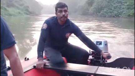 മീനച്ചിൽ: ഭരണങ്ങാനത്ത് മീനച്ചിലാറ്റിൽ കാണാതായ അടിമാലി സ്വദേശിക്കായി തിരച്ചിൽ ആരംഭിച്ചു