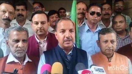बिलासपुर सदर: बिलासपुर में जिला भाजपा की ओर से धरना प्रदर्शन किया गया, अगवाई जिला भाजपा अध्यक्ष कृष्ण लाल ने की