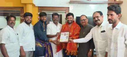 ಸೇಡಂ: ಸೇಡಂ ನಲ್ಲಿ ಸರಸ್ವತಿ ಸಾಧಕ ಸಿರಿ ರಾಷ್ಟ್ರ ಪ್ರಶಸ್ತಿ ಪಡೆದ ಪತ್ರಕರ್ತ ಅಪ್ಪಾಜಿ