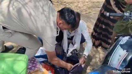 बेगमगंज: बेगमगंज थाना पुलिस ने नगर की सुरक्षा व्यवस्था के लिए बाहरी लोगों की जानकारी ली