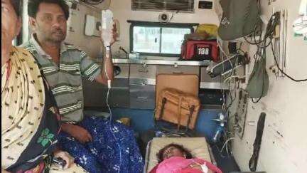 జిల్లాలో రోడ్డు ప్రమాదం, పదిమందికి గాయాలు