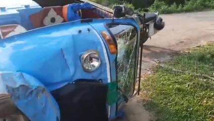 বিশালগড়: বাইক ও অটো সংঘর্ষে যুবকের পা ভেঙ্গে টুকরো, বিশ্রামগঞ্জ ইট ভাট্টা এলাকায়