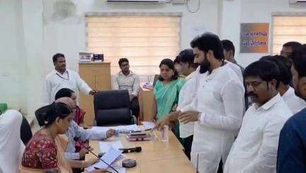 రాజమండ్రి సిటీ: రాజమండ్రిలో 10 కోట్ల విలువైన స్థలాన్ని ప్రభుత్వం కాపాడాలి :  రాజమండ్రి మాజీ ఎంపీ మార్గాన్ని భరత్ రామ్