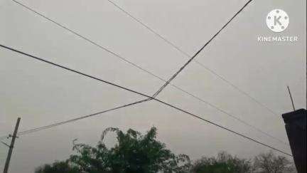 आसीन्द: आसींद उपखंड क्षेत्र में आज दिन भर रुक-रुक कर वर्षा होती रही, प्रात उपखंड मुख्यालय पर 1 घंटे तक झमाझम हुई अंधड़