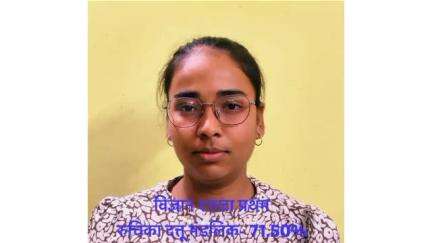 मालेगाव: ना ना मुंदडा विद्यालय येथील तीन मुली बारावीच्या मेरिटमध्ये प्रथम निकाल 96%