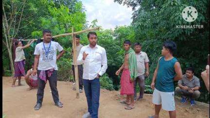 সাব্রুম: প্রয়াত গগনমৌজা ADC ভিলেজের 3নং বুথের BJP কার্যকর্তা লক্ষ্মণ মানিক ত্রিপুরা, মৃতের বাড়িতে গেলেন মণ্ডল সভাপতি