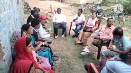 मांडर: 6 मई को संविधान बचाओ रैली को सफल बनाने के लिए मांडर में जनसंपर्क अभियान चलाया गया