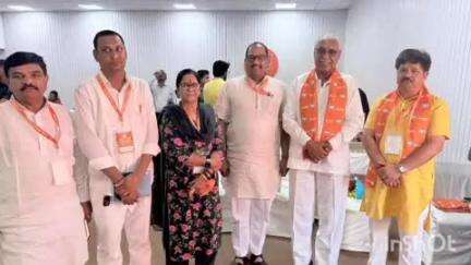 बाप: केवड़िया में भारतीय जनता पार्टी द्वारा आयोजित विधायकों एवं सांसदों के प्रशिक्षण शिविर में फलोदी के MLA ने लिया भाग