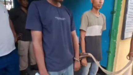 চাৰিদুৱাৰ: জামুগুৰিহাটৰ পৰা দুটাকৈ গৰু চোৰক গ্ৰেপ্তাৰ কৰি সোমবাৰে বিয়লি অনুমানিক ৩ বজাত জে’ল হাজোতলৈ প্ৰেৰণ