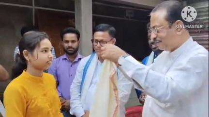 ধর্মনগর: কদমতলা কুর্তি বিধানসভায় মাধ্যমিক ও উচ্চ মাধ্যমিক পরীক্ষায় উত্তীর্ণ হওয়া ছাত্রছাত্রীদের সংবর্ধনা প্রদান রাজ্যসভার সাংসদের