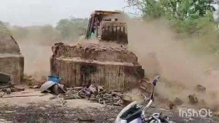 कपासन: तुर्कियाकलां व मोती खेडा़ में 70 अवैध कोयला भट्टीयों पर प्रशासन का पीला पंजा चला