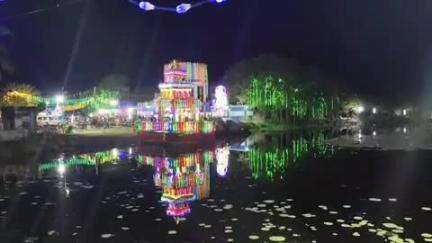 திருத்துறைப்பூண்டி: கொக்கலாடி முத்துமாரியம்மன் ஆலய சித்திரை தெப்பத் திருவிழா