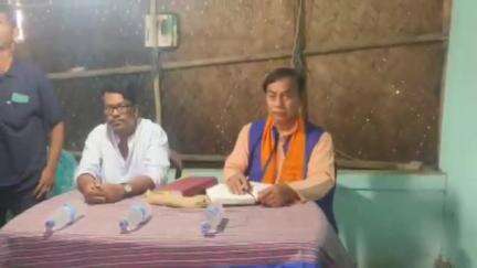 অমরপুর: বাগমা মন্ডলের উত্তর বড়মুড়া ভিসি এবং দার্জিলিংবাড়ি ভিসি বিজেপি নেতৃত্বদের নিয়ে মলসম পাড়াতে সাংগঠনিক আলোচনা সভা হয়