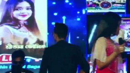 সাগর: সোমবার দিনরাত্রি এগারোটা থেকে শুরু হলো সাগরে বহিরাগত শিল্পী সমন্বয় বিচিত্রা অনুষ্ঠান