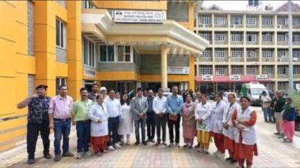 कुल्लू: कायाकल्प योजना के तहत कायाकल्प टीम ने क्षेत्रीय अस्पताल कुल्लू का किया निरीक्षण