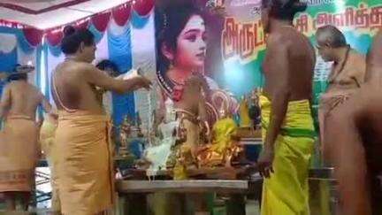 பவானி: கூடுதுறையில் சித்திரை திருவிழாவை முன்னிட்டு 63 நாயன்மார்களுக்கு சிறப்பு அபிஷேக ஆராதனைகள்
