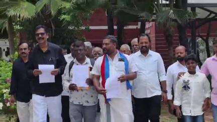 கோவை தெற்கு: மதுரை, ஆதீனத்தை கைது செய்ய வேண்டும் மாநகர காவல் ஆணையாளர் அலுவலகத்தில் சமூக அமைப்புகள் மனு
