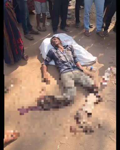 మాచర్లలో ప్రమాదవశాత్తు లారీ కిందపడి వ్యక్తి మృతి