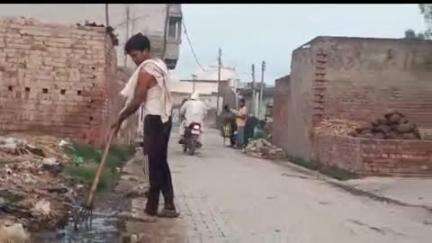 इंद्री: आज 5 बजे इंद्री के गांव सैयद छपरा  में नलियों का गन्दा पानी बना ग्रामीणों की समस्या #jansamsaya
