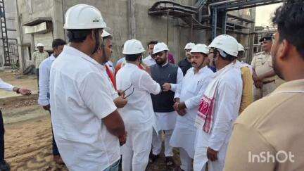 नावानगर: नावानगर स्थित भारत प्लस एथनॉल प्राइवेट लिमिटेड का बिहार के उद्योग मंत्री ने किया निरीक्षण, डीएम भी रहे मौजूद