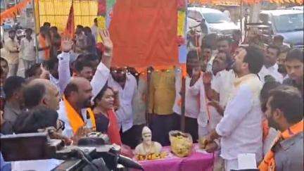 పాణ్యం: కల్లూరు అర్బన్  ఉల్చాల వద్ద ఉన్న కోడుమూరు రోడ్ల కూడలిని ‘శివాజీ మహారాజ్ సర్కిల్’గా మంత్రి టీజీ,భరత్ ,MLA చరిత నామకరణం