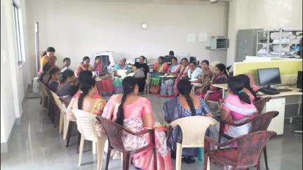 భూపాలపల్లి: జిల్లా సంక్షేమ అధికారి కార్యాలయంలో సూపర్వైజర్ల నూతన కమిటీ ఎన్నిక