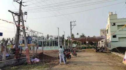 పాలకొల్లు: నాగరాజు పేటలో రూ.2.83 కోట్లతో పూర్తిచేసిన 33/11 KV విద్యుత్ సబ్ స్టేషన్‌ను పరిశీలించిన మంత్రి నిమ్మల