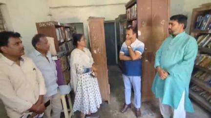 సిర్పూర్ టి: సిర్పూర్ నియోజకవర్గంలోని పలు గ్రంథాలయాలను సందర్శించిన గ్రంథాలయ సంస్థ చైర్మన్ రియాజ్, ఎమ్మెల్యే పాల్వాయి