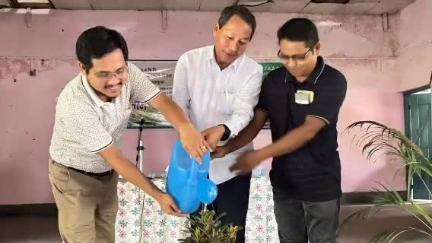 সাব্রুম: কৃষি মহকুমা রূপাইছড়ি উদ্যোগে রূপাইছড়ি কমিউনিটি হলে বন্যায় ক্ষতিগ্রস্ত কৃষকদের সাহায্য প্রদান অনুষ্ঠান অনুষ্ঠিত হয়