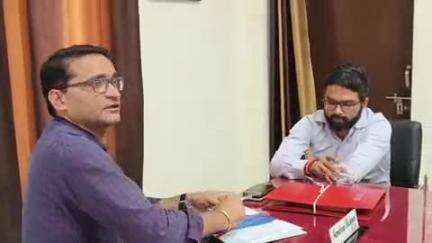 श्रीकरणपुर नगर पालिका में कनिष्ठ अभियंता ने संभाला कार्यभार, यह पद लंबे समय से रिक्त था