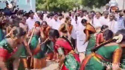 కోడుమూరు: ప్యాలకుర్తిలో దేవరను పురస్కరించుకుని ఘనంగా మారెమ్మ, సుంకులమ్మ విగ్రహాల ఊరేగింపు