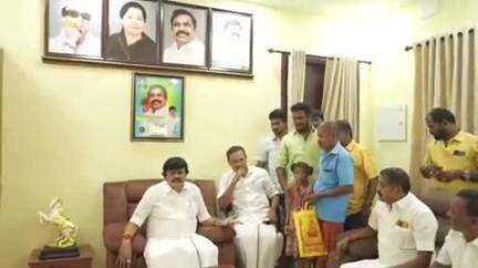சிவகாசி: முன்னாள் அமைச்சர் இல்லத்தில் எட்டு வயது சிறுமியின் மருத்துவ செலவு முழுமையாக ஏற்றுக் கொண்ட முன்னாள் அமைச்சர்