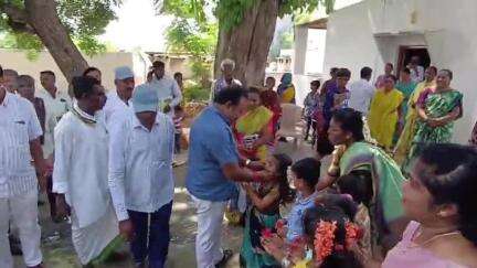 ಪಾವಗಡ: ಪಟ್ಟಣದಲ್ಲಿ ಅಂಗನವಾಡಿ ಕೇಂದ್ರ ಕಟ್ಟಡಗಳ ಉದ್ಘಾಟಿಸಿದ ಶಾಸಕ ಹೆಚ್.ವಿ.ವೆಂಕಟೇಶ್