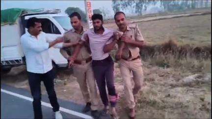 जखनिया: गाजीपुर में पुलिस और गौ तस्करों के बीच हुई मुठभेड़, 2 गौ तस्करों को घायल कर किया गया गिरफ्तार