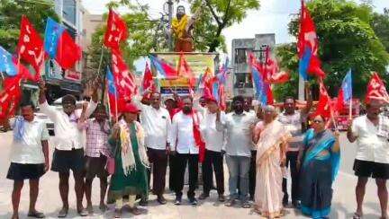 రాజమండ్రి సిటీ: అల్లూరి పోరాట స్ఫూర్తితో మోడీ అనుసరిస్తున్న విధానాలపై ఉద్యమానికి సిద్ధం కావాలి : సిపిఐ జిల్లా కార్యదర్శి తాడిపాక మధు