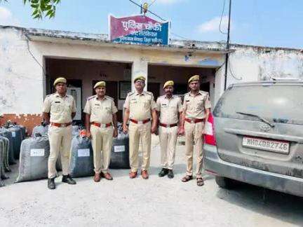 #PaliPolice
रेंज स्तरीय ऑपेरशन भौकाल-02 के तहत थाना खिंवाड़ा, रानी, डीएसटी व QRT पाली की संयुक्त कार्रवाई,  कुल 454.760 किलोग्राम अवैध मादक पदार्थ डोडा पोस्त व इनोवा वाहन बरामद।