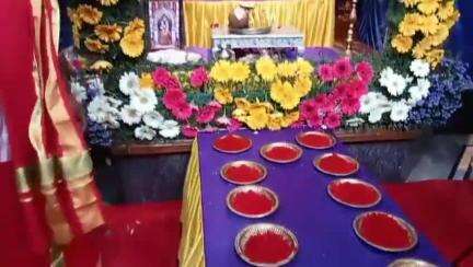 ದಾವಣಗೆರೆ: ನಗರದಲ್ಲಿ ಮಹಿಳೆಯರಿಗೆ ಕುಂಕುಮವಿಟ್ಟು 'ಆಪರೇಷ ಸಿಂದೂರ' ಸಂಭ್ರಮ