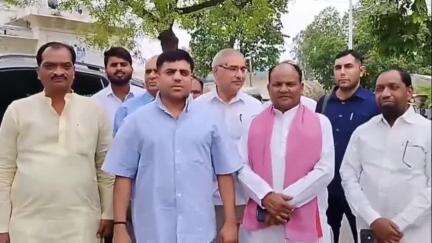 करहल: जमीनी विवाद में गोली लगने के मामले में आरोपियों पर कार्रवाई को लेकर सपा विधायक ने एसपी से की मुलाकात