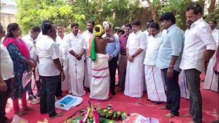 இராமநாதபுரம்: புதுமடம், மண்டபம் உள்ளிட்ட பகுதிகளில் பொதுப்பணித்துறை மூலம் புதிய கட்டிடங்கள் கட்டுவதற்கான பூமி பூஜை