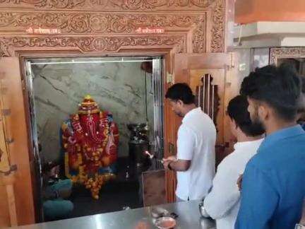 ಬೆಳಗಾವಿ: ಪಾಕ್ ಉಗ್ರರ ಅಡಗು ತಾಣಗಳ ಮೇಲೆ ಭಾರತೀಯ ಸೇನೆ ದಾಳಿ ಹಿನ್ನೆಲೆ ನಗರದಲ್ಲಿ ಹಿಂದೂ ಕಾರ್ಯಕರ್ತರಿಂದ ವಿಶೇಷ ಪೂಜೆ