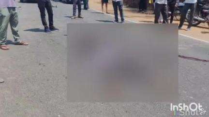 ब्यौहारी: भीषण सड़क हादसे में पिता-पुत्र की मौत, देवलौंद के जगमल गांव के पास अज्ञात हाईवा ने कुचला