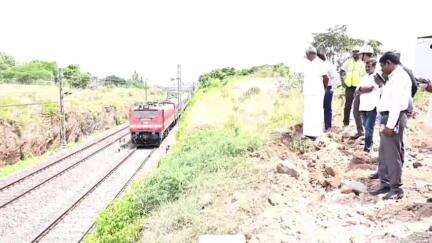 மதுக்கரை: போத்தனூர் ரயில் பாதையில் இரும்புப் பாலம் மாநகராட்சி ஆணையர் ஆய்வு