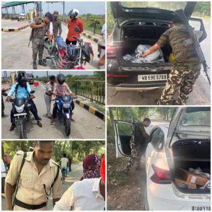 सजग, सतर्क और तत्पर  चप्पे-चप्पे पर नज़र !
.
अपराध एवं अपराधियों पर अंकुश लगाए रखने हेतु #कटिहार_पुलिस द्वारा निरंतर सघन वाहन जांच की जा रही है...