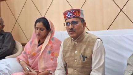 जोगिंदर नगर: विधायक राणा के 'सुप्रीम पावर' वाले बयान पर प्रदेश कांग्रेस सचिव जीवन ठाकुर ने जोगिंदरनगर में साधा निशाना