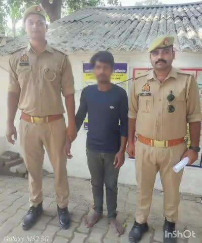 मेहदावल: बेलहर कला थाना क्षेत्र के एक गांव में नाबालिग को बहला-फुसलाकर भगा ले जाने के मामले में वांछित अभियुक्त गिरफ्तार