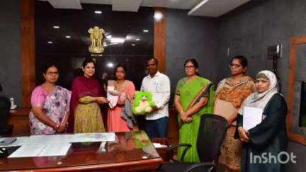 కరీంనగర్: రక్త సంబంధీకుల నుండి కూడా చట్టబద్ధమైన దత్తత తప్పనిసరి, శిశుగృహ నుండి శిశువు దత్తత: జిల్లా కలెక్టర్ పమేలా సత్పతి