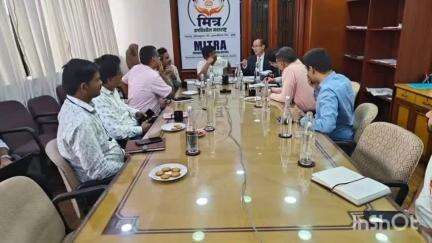 भंडारा: नळगंगा वैनगंगा नदी जोड प्रकल्पा संदर्भात मुंबई येथे मित्र संघटनेची बैठक संपन्न  ; आमदार फुके यांची उपस्थिती